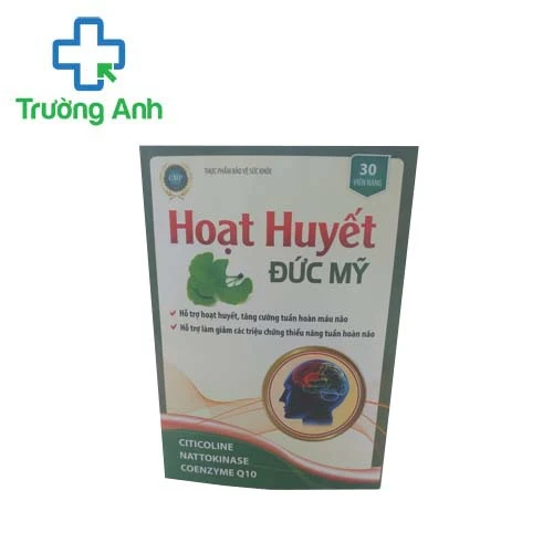 Hoạt Huyết Đức Mỹ - Hỗ trợ tăng cường tuần hoàn máu não
