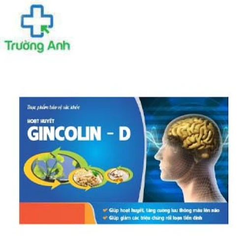 Hoạt Huyết Gincolin - D - Giúp hoạt huyết, tăng cường tuần hoàn