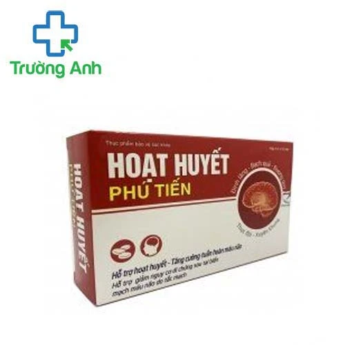 Hoạt huyết Phú Tiến - Hỗ trợ tăng cường tuần hoàn máu não