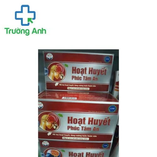 Hoạt Huyết Phúc Tâm An - Hỗ trợ liệu pháp chứng mất ngủ kéo dài
