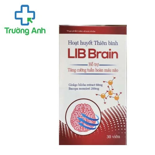 Hoạt huyết Thiên bình LIB Brain - Tăng cường tuần hoàn máu não
