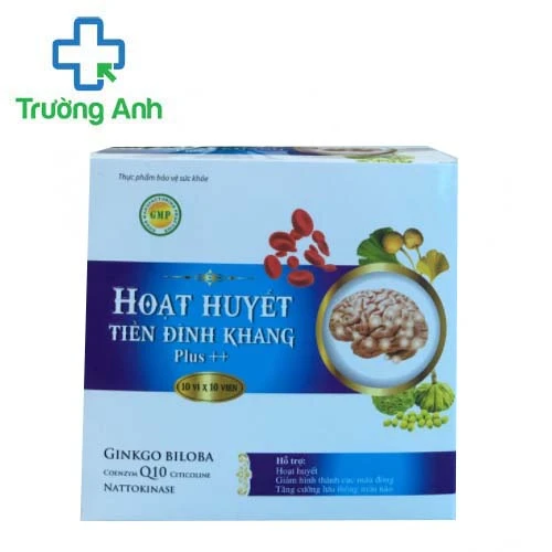 Hoạt huyết Tiền đình khang Plus ++ - Hỗ trợ hoạt huyết