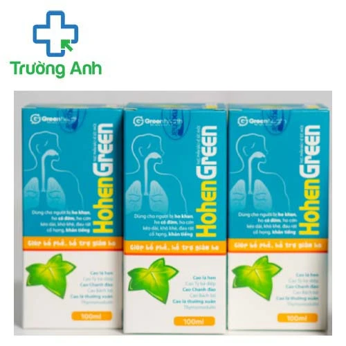 HohenGreen - Giúp bổ phế, hỗ trợ giảm ho, giảm đờm