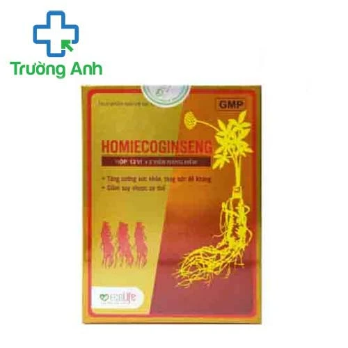 Homiecoginseng - Giúp tăng cường sức khỏe, giúp ăn ngon miệng