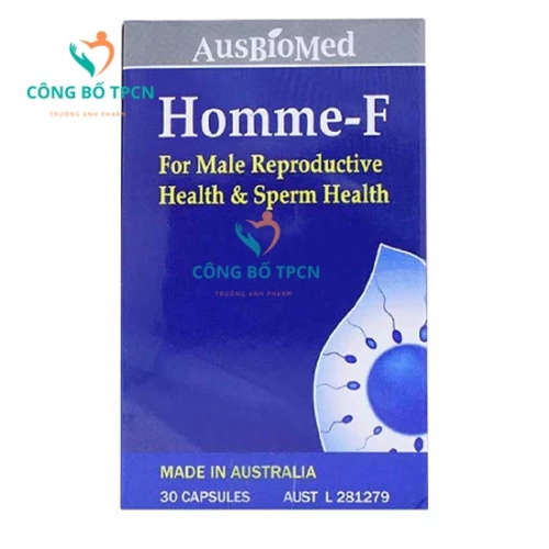Homme-F - Giúp tăng sức khỏe tinh trùng của Australia