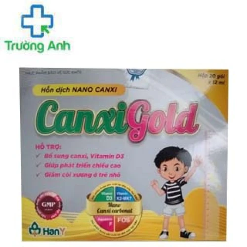 Hỗn dịch Nano Canxi CanxiGold - Hỗ trợ phát triển chiều cao
