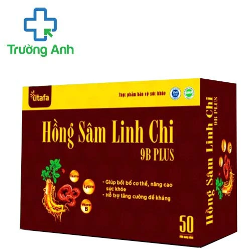 Hồng Sâm Linh Chi 9B Plus - Giúp bồi bổ, nâng cao sức khỏe