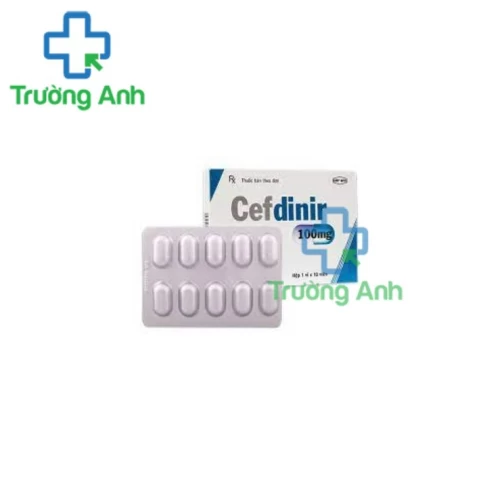 Cefdinir 100mg S.Pharm - Thuốc điều trị nhiễm khuẩn