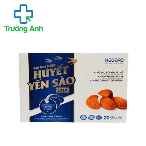 Đạm dinh dưỡng huyết yến sào DHA+ - Giúp tăng cường sức đề kháng