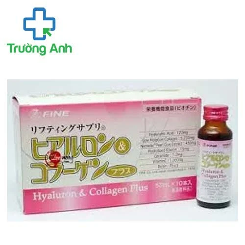 Hyaluron & Collagen Plus - Hỗ trợ tăng độ ẩm và đàn hồi của da