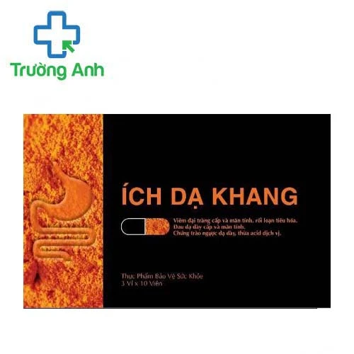 Ích Dạ Khang - Hỗ trợ điều trị viêm loét dạ dày, hành tá tràng