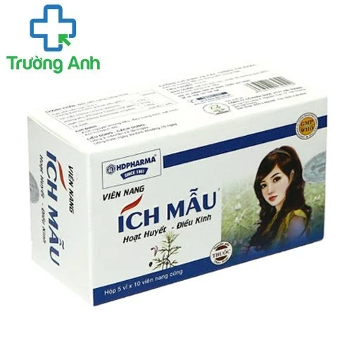Viên nang ích mẫu HD Pharma giúp hoạt huyết điều kinh