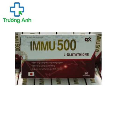 IMMU500 - Giúp tăng cường chống oxy hóa hiệu quả