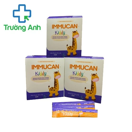 Immucan Kiddy -  Giúp tăng cường sức đề kháng cho trẻ em hiệu quả