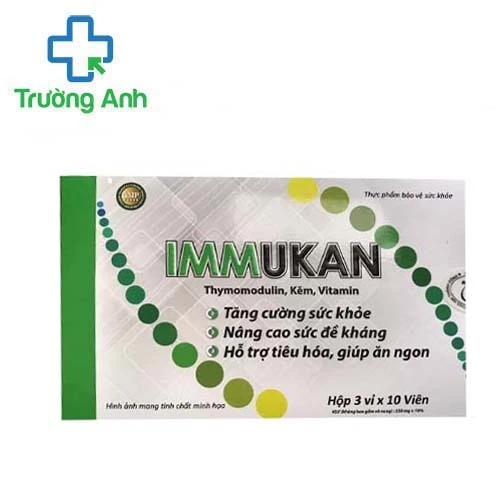 Immukan - Hỗ trợ tiêu hóa, nâng cao sức đề kháng