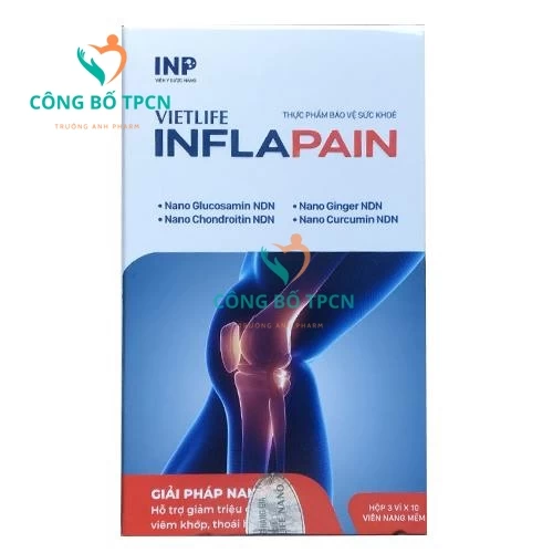 VIETLIFE INFLAPAIN - Hỗ trợ giảm triệu chứng đau nhức khớp do viêm khớp