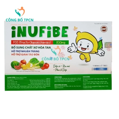 INUFIBE - Hỗ trợ điều trị TÁO BÓN TẠI NHÀ cho người lớn và trẻ em