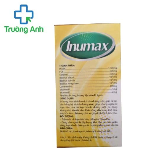 Inumax - Bổ sung men vi sinh có ích cho đường ruột