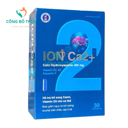 Ion CA2+ - Thực phẩm chức năng bổ sung canxi và vitamin D3