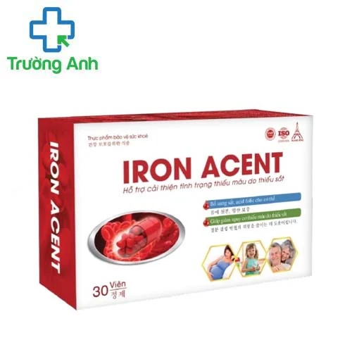 Iron Acent - Giúp cải thiện tình trạng thiếu máu