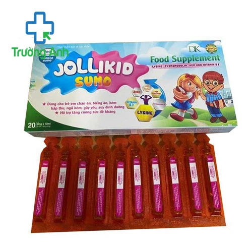 JOLLIKID SUMO - Hỗ trợ trẻ em bị còi xương, suy dinh dưỡng