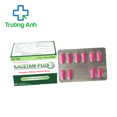 Kacetam plus - Thuốc điều trị tổn thương não hiệu quả của Khapharco