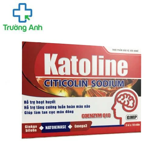 Katoline - Giúp tăng cường tuần hoàn và lưu thông máu não