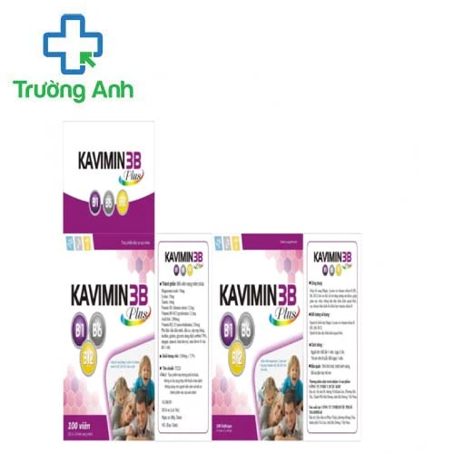 Kavimin 3B Plus - Hỗ trợ các triệu chứng rối loạn hệ thần kinh
