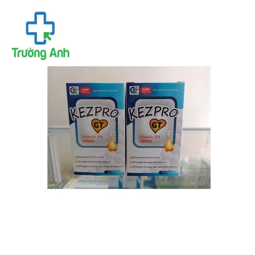 KEZPRO GT - Bổ sung vitamin D3 cho cơ thể hiệu quả