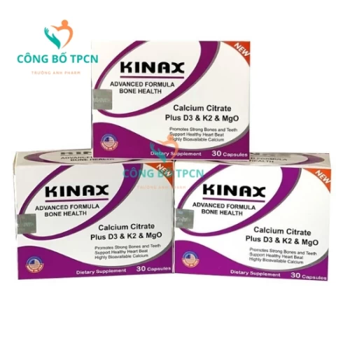 Kinax - Giúp bổ sung canxi và vitamin cho xương chắc khỏe