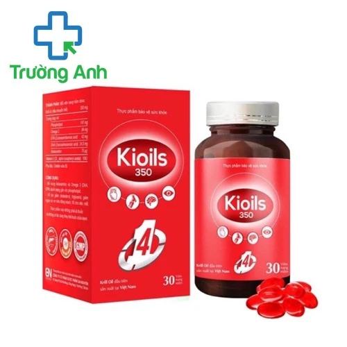 Kioils 350 - Giúp giảm cholesterol, tốt cho não, mắt