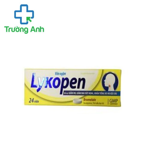 Viên Ngậm Lykopen - Viên ngậm giảm ho hiệu quả