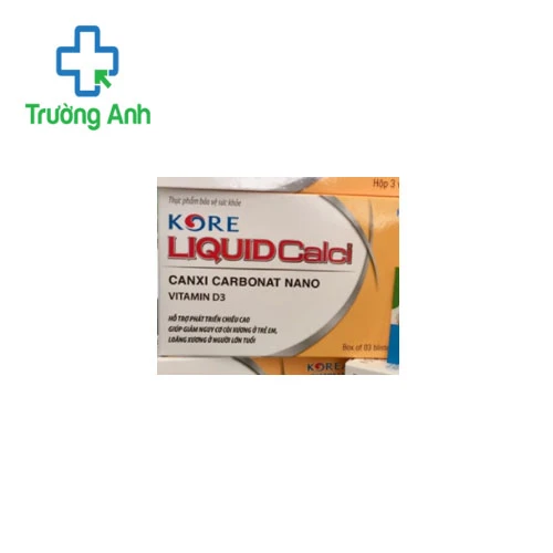 Kore Liquid Calci - Giúp bổ sung Canxi, Vitamin D3