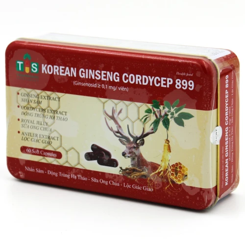 Korean Ginseng Cordycep 899 - Hỗ trợ nâng cao sức đề kháng 