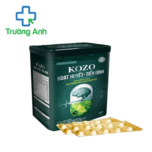 Kozo Hoạt Huyết – Tiền Đình – Hỗ trợ tăng cường tuần hoàn máu não 