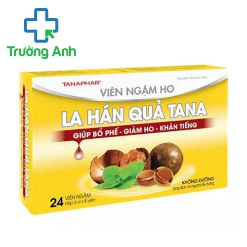 Viên ngậm La Hán Quả TL - Bổ phế, giảm ho, khản tiếng hiệu quả