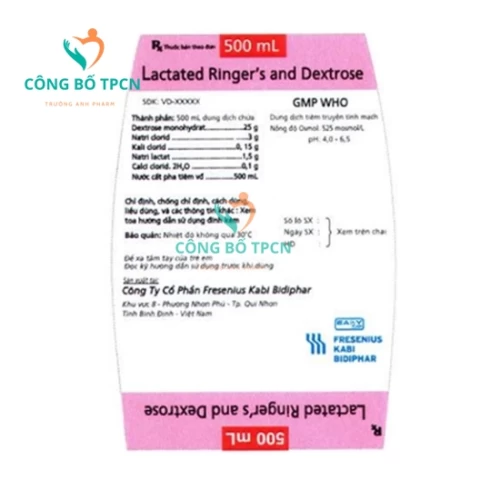 Lactated ringer's and dextrose