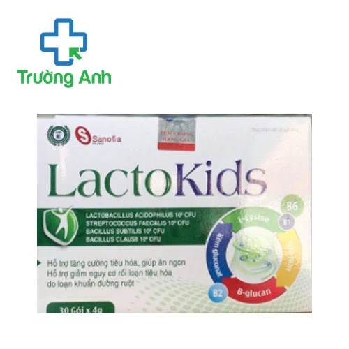 Lactokids – Hỗ trợ bổ sung lợi khuẩn cho hệ tiêu hóa khỏe mạnh