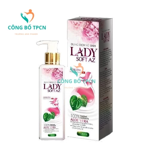 Lady Soft Az - Dung dịch vệ sinh phụ nữ sử dụng hằng ngày