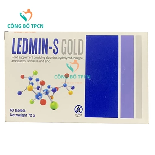 Ledmin-S Gold - Bổ sung Albumin và các acid amin, tăng cường sức đề kháng
