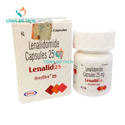 Lenalid 25mg - Thuốc điều trị bệnh ung thư tuỷ xương hiệu quả