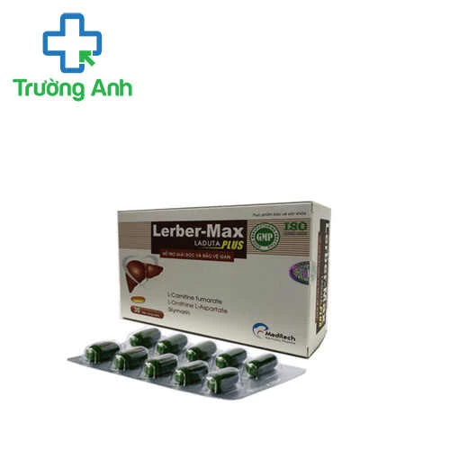 Lerber Max Laduta Plus - Giúp tăng cường chức năng gan hiệu quả