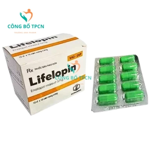 Lifelopin 5mg Dopharma - Thuốc điều trị tăng huyết áp hiệu quả