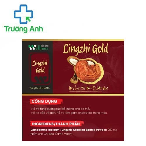 Lingzhi Gold - Hỗ trợ tăng cường sức đề kháng cho cơ thể