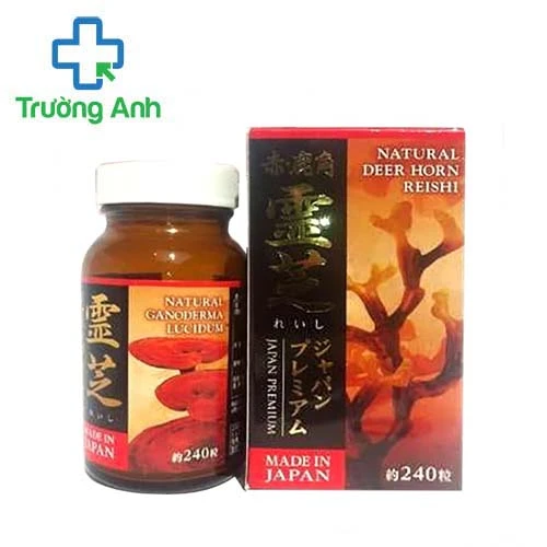 Linh Chi Sừng Hươu Đỏ Japan Premium - Hỗ trợ thần kinh, an thần