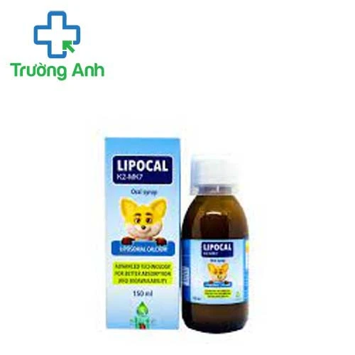Lipocal - Bổ sung vitamin K2, Vitamin D3, Canxi, kẽm