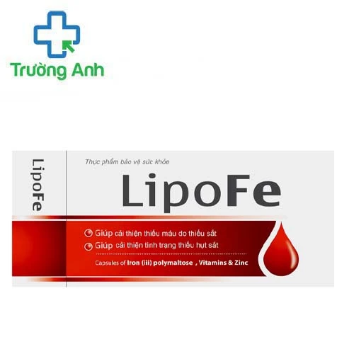 LipoFe+++ - Giúp cải thiện tình trạng thiếu máu do thiếu sắt