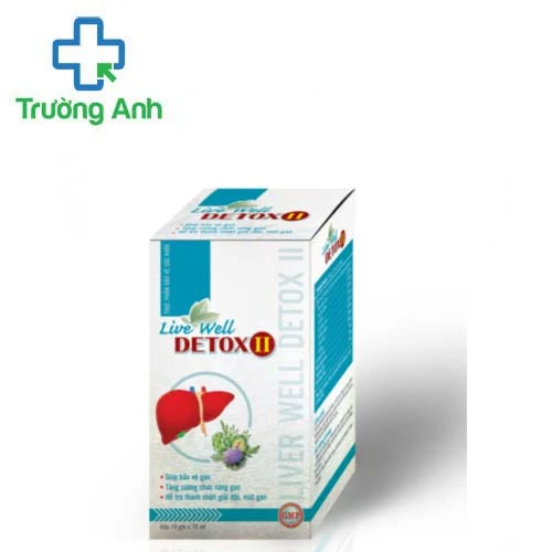 Live Well Detox-II - Hỗ trợ thanh nhiệt giải độc gan
