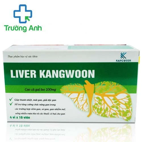 Liver Kangwoon - Hỗ trợ thanh nhiệt, mát gan, giải độc gan