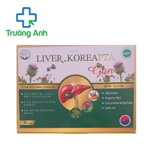 Liver Koreapta Gan – Hỗ trợ tăng cường chức năng gan hiệu quả